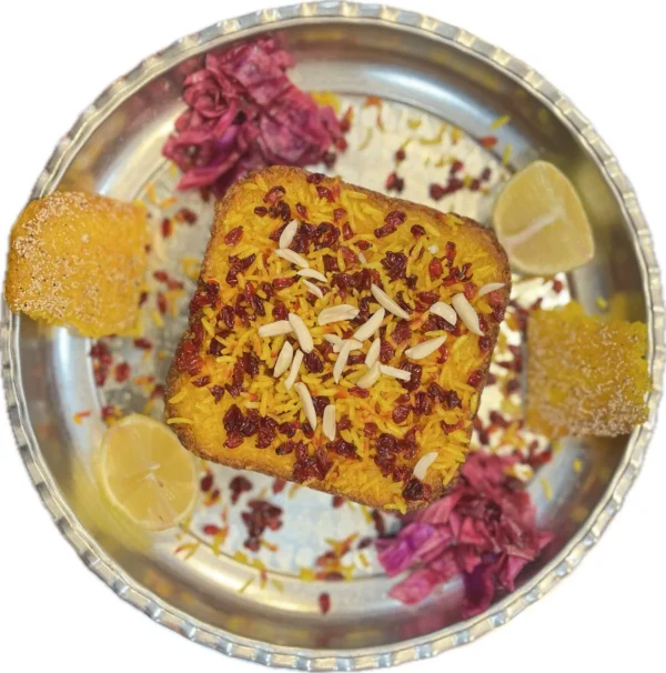 ته چین گوشت و بادمجون