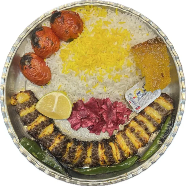 چلوکباب نگینی